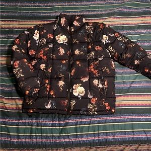 Floral Puffer Jacket